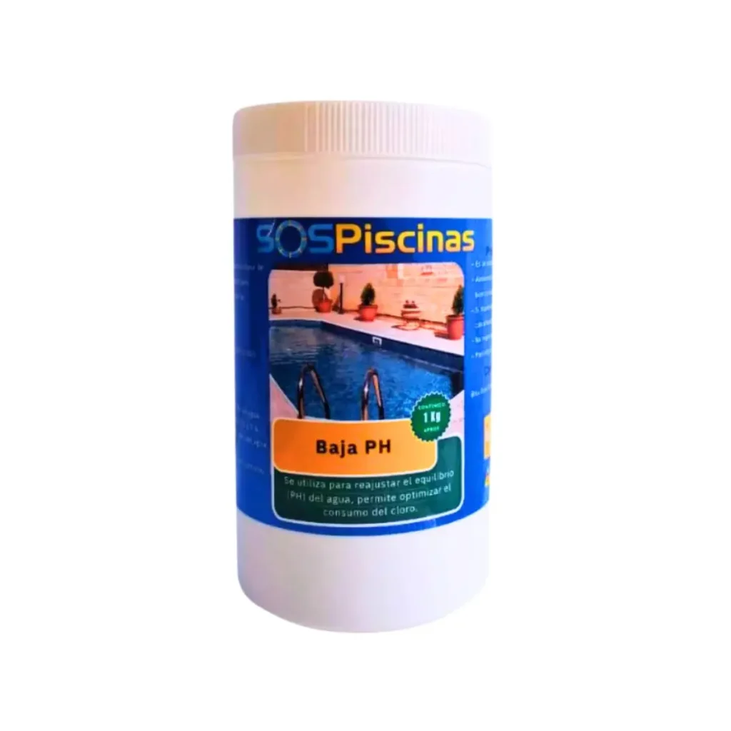baja ph para piscinas
